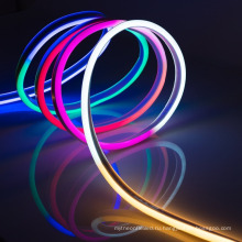 120В Мульти RGB гибкие водонепроницаемые мягкие одиночный Бортовой светодиодный Неон Канат полосы света бар